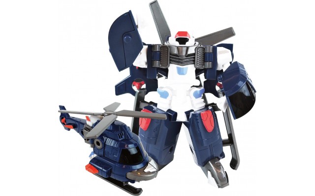 Игрушка-трансформер Tobot S3 мини Adventure Y вертолет со съемным винтом Young Toys (301045)
