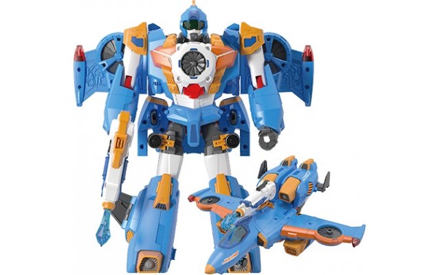 Іграшка-трансформер Tobot S4 MACH W, 3 в 1 винищувач і швидкісна капсула Young Toys (301049)
