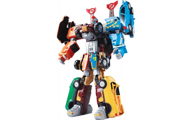 Іграшка-трансформер Tobot S4 GIGA 7 в 1 зі світлом і звуком Young Toys (301050)