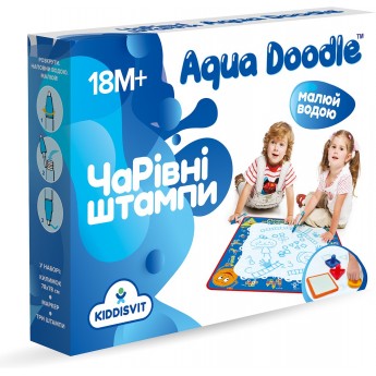 Набір для малювання Aqua Doodle Чарівні водні штампи (AD8001N)