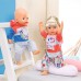 Baby Born одяг для ляльок Трендовий спортивний костюм синій 43 см (826980-2) title=