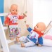 Baby Born одяг для ляльок Трендовий спортивний костюм синій 43 см (826980-2) title=