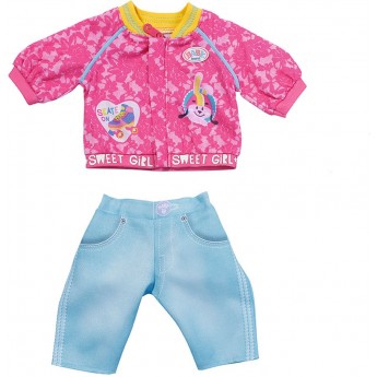 Одежда для кукол Baby Born Кэжуал сестрички, розовый 43 см (828212-1)