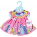 Милое платье  для куклы Baby Born розовое 43 см (828243-1) title=