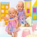 Милое платье  для куклы Baby Born розовое 43 см (828243-1) title=