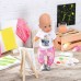 Одяг для ляльок Baby Born 43 см Трендовий рожевий (828335) title=