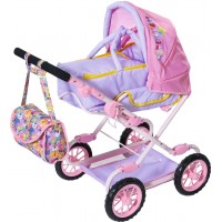 Коляска для кукол Baby Born Делюкс S2, складная с сумкой (828649)