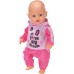 Одежда Baby Born Спортивный костюм для бега розовый, для куклы 43 см (830109-1) title=