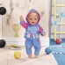 Одежда Baby Born Спортивный костюм для бега голубой, для куклы 43 см (830109-2) title=