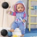 Одежда Baby Born Спортивный костюм для бега голубой, для куклы 43 см (830109-2) title=