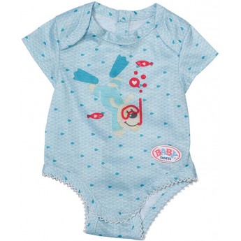 Одяг для ляльок Baby Born Боді S2 блакитний (830130-2)