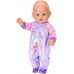 Одежда Baby Born  День Рождения Праздничный комбинезон, лавандовый, для кукол 43 см (831090-1) title=