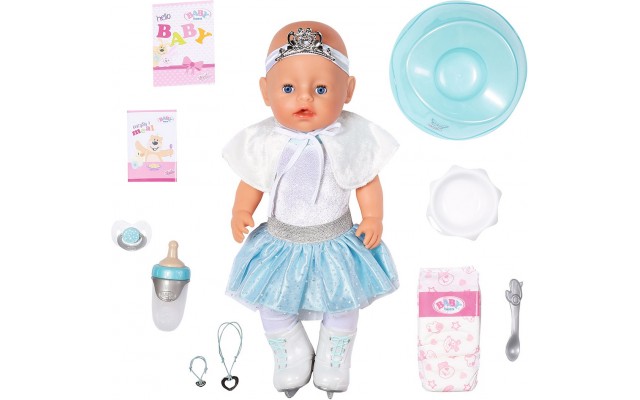 Лялька пупс Baby Born Ніжні обійми Балеринка-сніжинка з аксес. 43 см (831250)