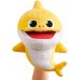 Интерактивная игрушка на руку Baby Shark мягкий поющий Малыш Акуленок (61181) title=