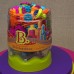 Игольчатый конструктор Мегаполис, в банке 68 деталей (BX1175Z) title=