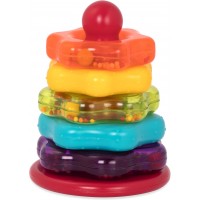 Игрушка Battat Lite Цветная пирамидка с кольцами (BT2579Z)
