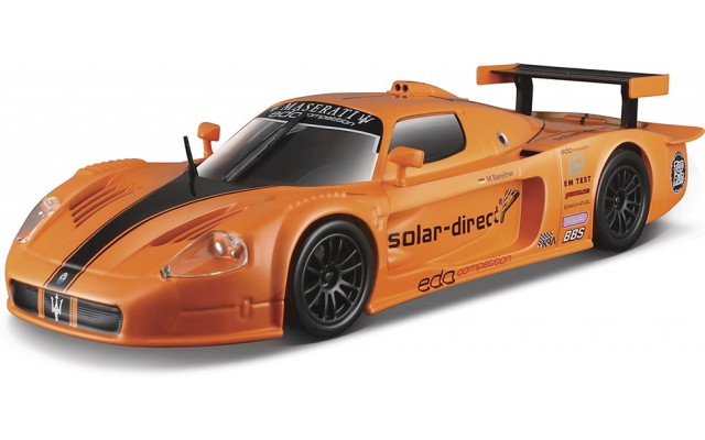 Автомодель Bburago Maserati MC12 коллекционная 1:24 оранжевый (18-21078)