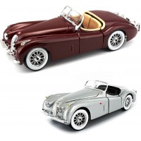 Автомодель Bburago Jaguar XK 120 (1951) коллекционная 1:24 в ассорт. (18-22018)