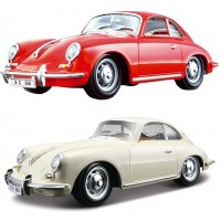 Автомодель Bburago Porsche 356B (1961) колекційна 1:24 в асорт. (18-22079)