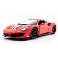 Автомодель Bburago Ferrari 488 Pista 1:24 коллекционная (18-26026)