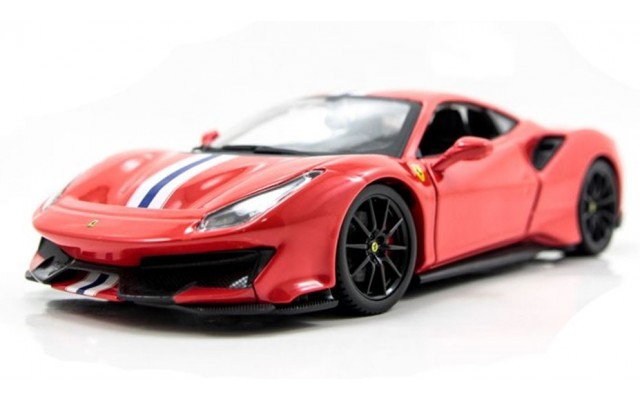 Автомодель Bburago Ferrari 488 Pista 1:24 колекційна (18-26026)