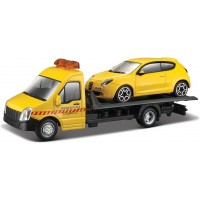 Набор машинок Bburago Автовоз с моделькой 1:43 Alfa Romeo Mito (18-31406)
