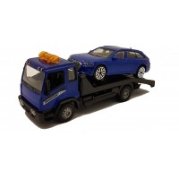Набор машинок Bburago Эвакуатор с моделькой 1:43 Audi A6 Avant (18-31418)