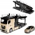 Ігровий набір Bburago Автовоз Mercedes-Benz Actros 1:43 з моделькою VW Polo GTI Mark 5 (18-31458) title=