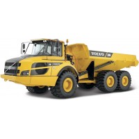 Автомодель Bburago Construction cамосвал Volvo A25G коллекционная 1:50 (18-32085)