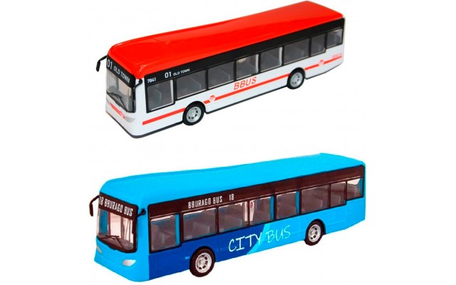 Игрушка Bburago City Bus Автобус масштаб 1:43 (18-32102)