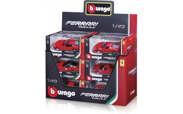 Машинка Bburago Ferrari колекційна 1:43 в асорт. (18-36100)
