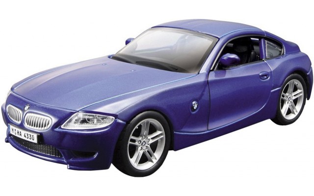 Колекційна модель Bburago BMW Z4 M Coupe синій металік 1:32 (18-43007)