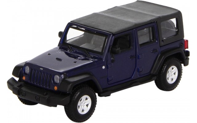 Колекційна модель Bburago Jeep Wrangler Unlimited Rubicon 1:32 в асорт. (18-43012)
