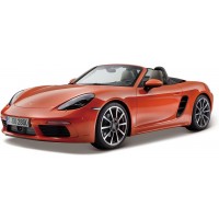 Машинка коллекционная Bburago Porsche 718 Boxster 1:32 металлическая (18-43049)