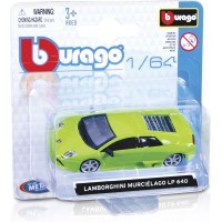 Мини модель Bburago машинка металлическая 1:64 в ассорт. (18-59000)
