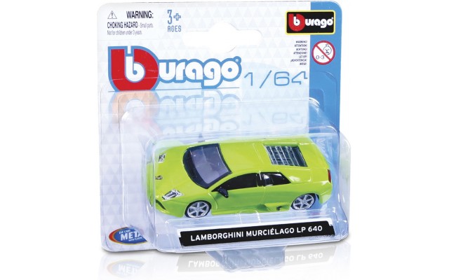 Мини модель Bburago машинка металлическая 1:64 в ассорт. (18-59000)