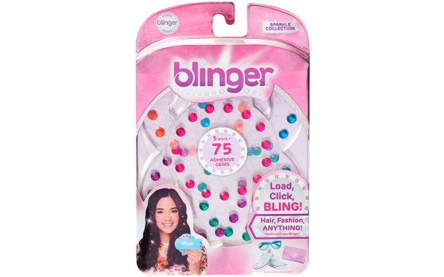 Стрази для прикраси Blinger Райдужна феєрія 75 шт. (18507)