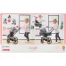 Коляска для кукол Corolle 3 в 1 Cybex складная, со съемной люлькой и корзиной (9000140770) title=