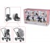 Коляска для кукол Corolle 3 в 1 Cybex складная, со съемной люлькой и корзиной (9000140770) title=