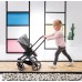 Коляска для кукол Corolle 3 в 1 Cybex складная, со съемной люлькой и корзиной (9000140770) title=