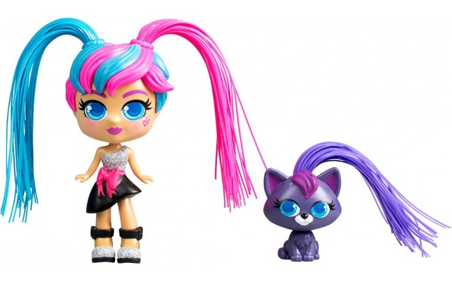 Игровой набор Curligirls с куклой и питомцем Модница Милли и Вог (82097)