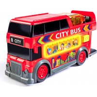 Игрушечный автобус Dickie Toys Турист, звук и свет, 15 см (3302032)