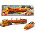 Ігровий набір Dickie Toys Тягач Mack з катером на причепі, світлом і звуком, 41 см (3747009) title=