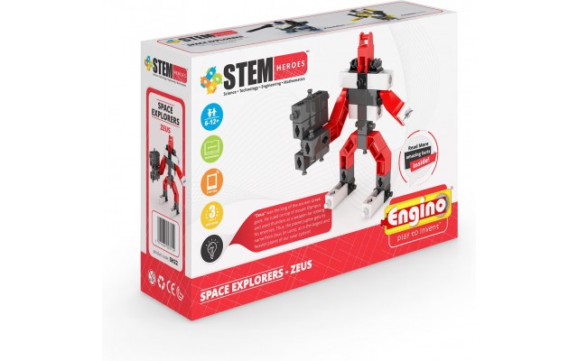 Конструктор Engino Stem Heroes Дослідження космосу: Зевс (SH22)