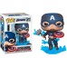 Фигурка Funko Pop! Мстители Финал Капитан Америка с молотом Тора 10 см (45137) title=