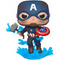 Фигурка Funko Pop! Мстители Финал Капитан Америка с молотом Тора 10 см (45137)