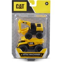 Набір іграшок CAT міні-техніка: Самоскид і екскаватор (82278)