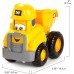 Игрушка CAT Самосвал Веселые строители, со звуком, 14 см (82444) title=