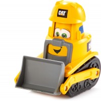 Игрушка CAT Бульдозер Веселые строители, со звуком, 14 см (82447)