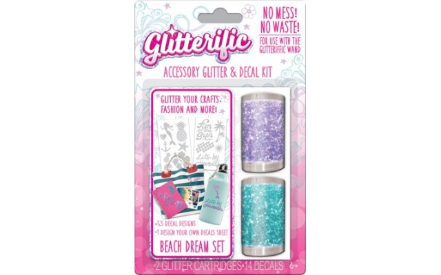 Ігровий набір для декору блискітками Glitterific Пляжна мрія (GLT01000 / UA-1)